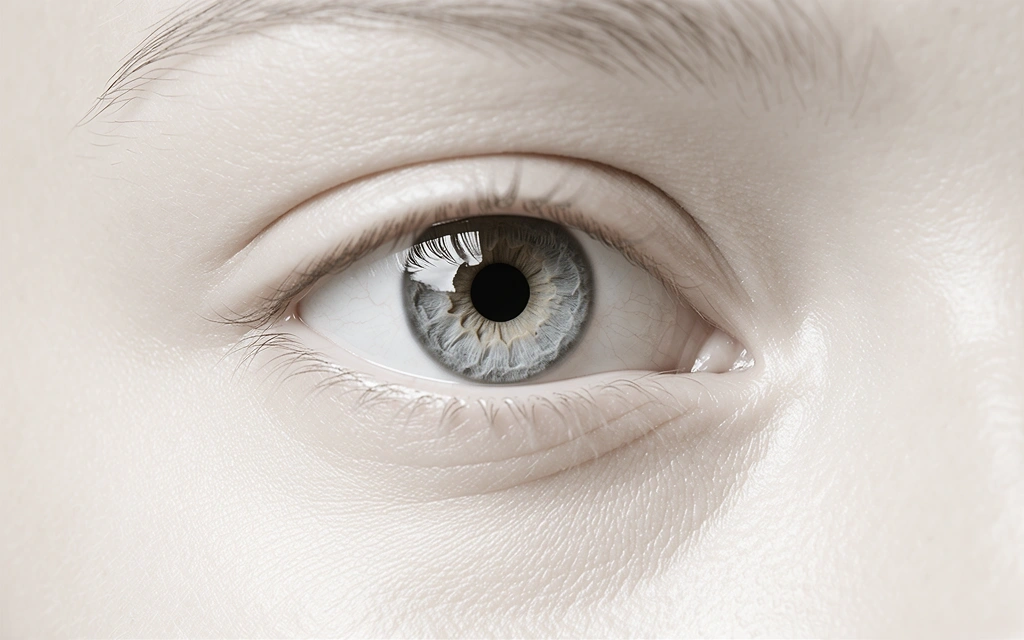 Detalle de bienestar ocular